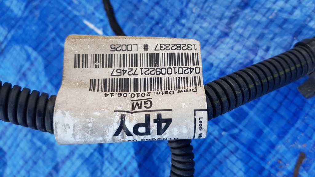 фото №5, Opel astra j электропроводка pdc противотуманная фара перед