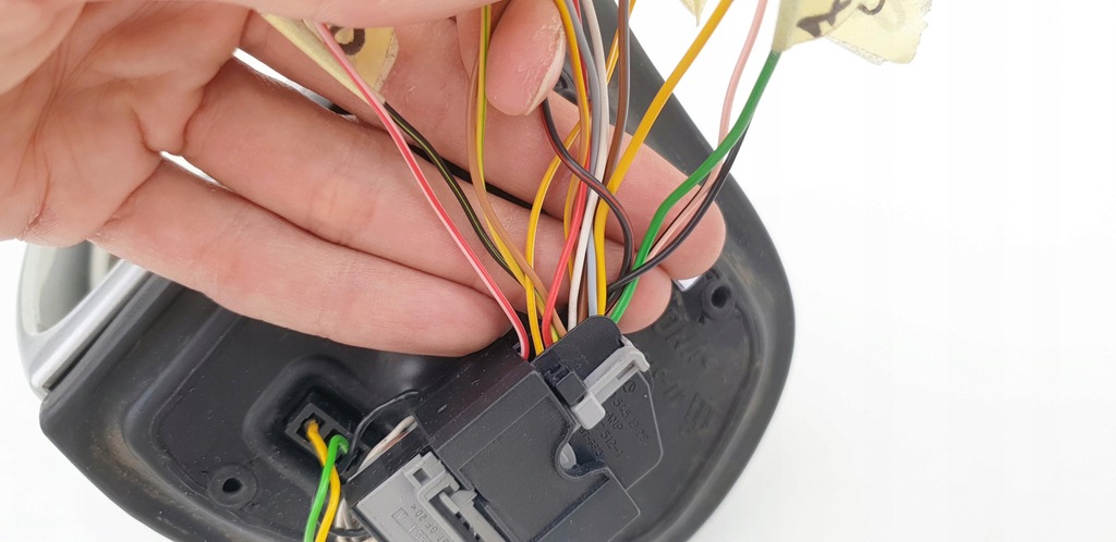 фото №14, Mercedes w203 зеркало электрический складной правое europa 15 pin 15pin