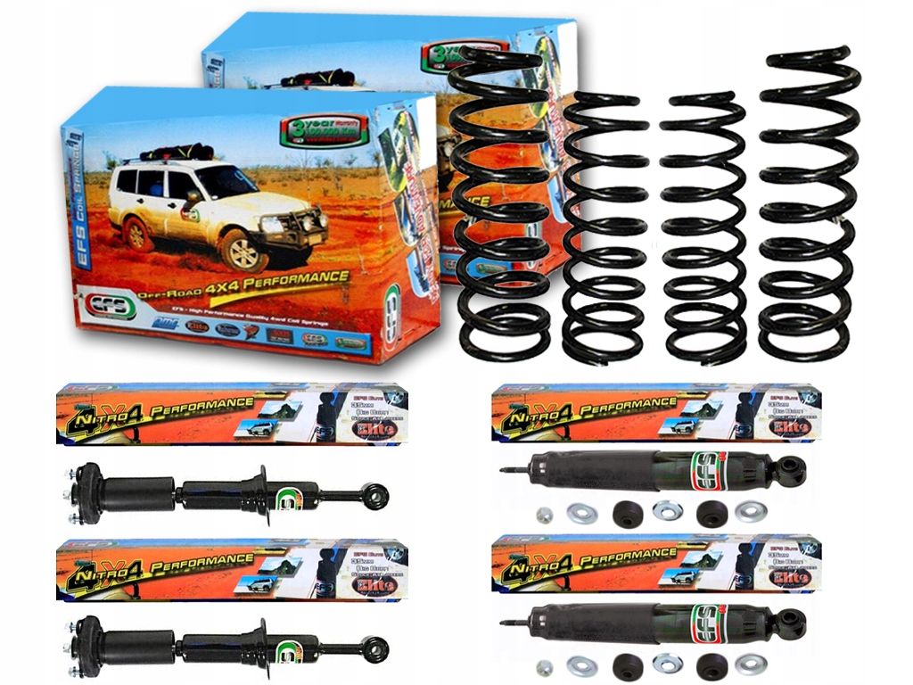 фото №1, Амортизаторы пружины lift +2 cale fj cruiser efs