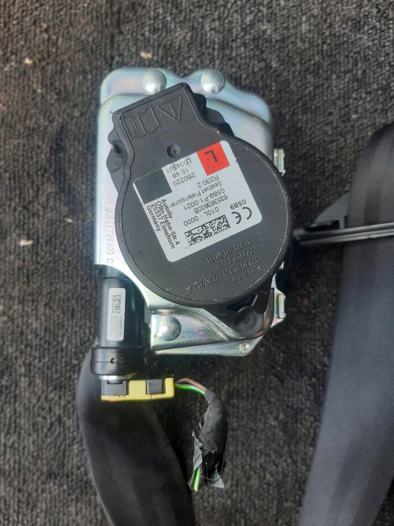 фото №10, Pas безопасности левый перед range rover sport