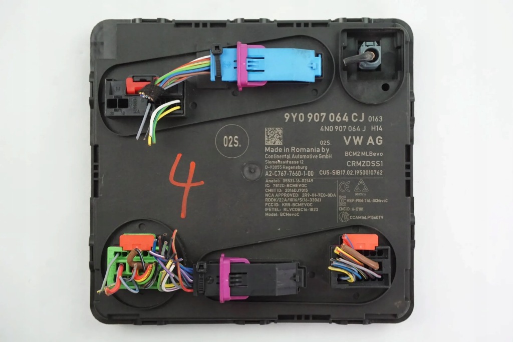 фото №1, Модуль комфорту bcm porsche cayenne 9y0907064cj