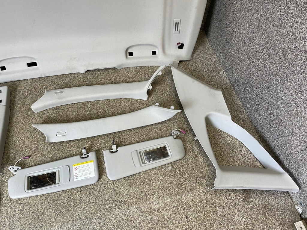 фото №6, Потолок подкрылок фонари ручки стойки солцезащитный козырёк bmw x1 e84 серая kpl