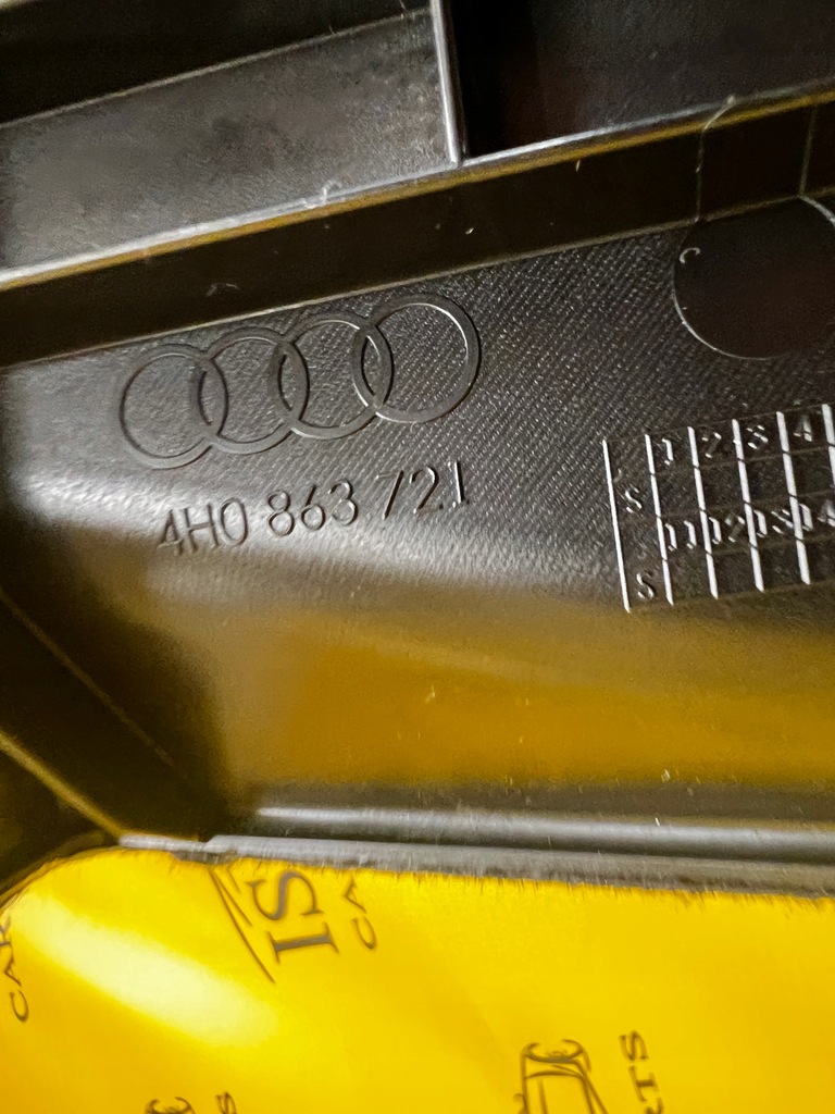 фото №6, Обшивка полиця багажника оббивка audi a8 d4 4h