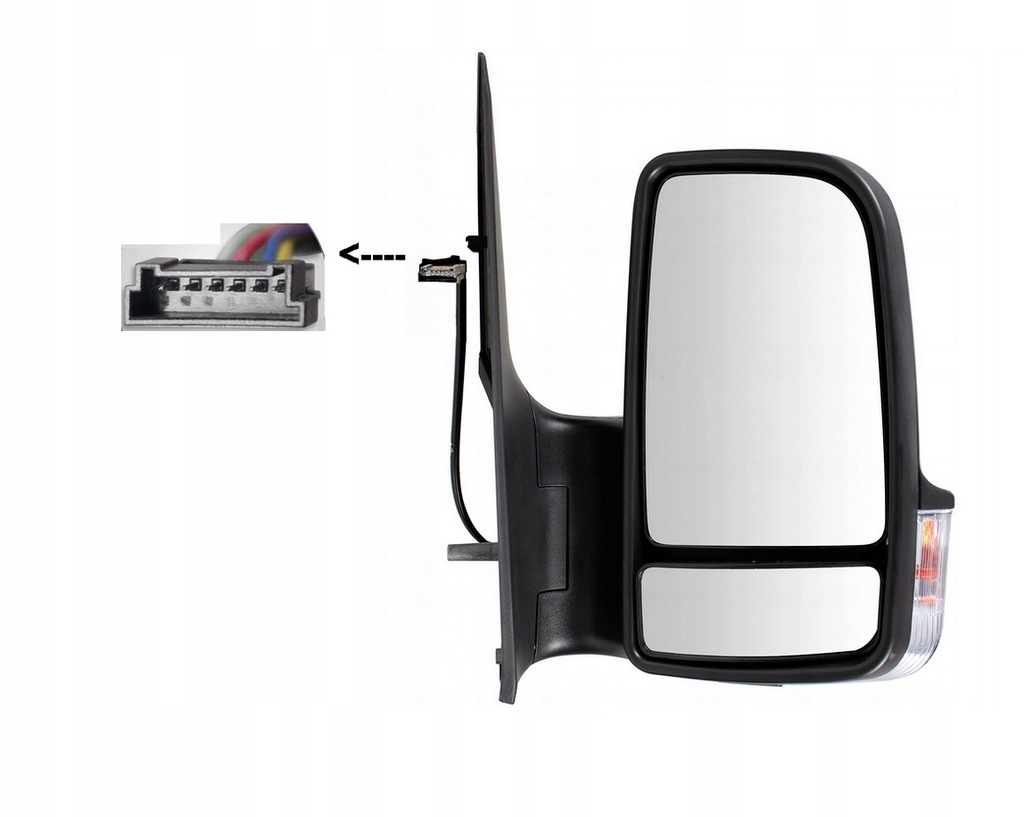 фото №8, Зеркало электрический p vw crafter 2006-