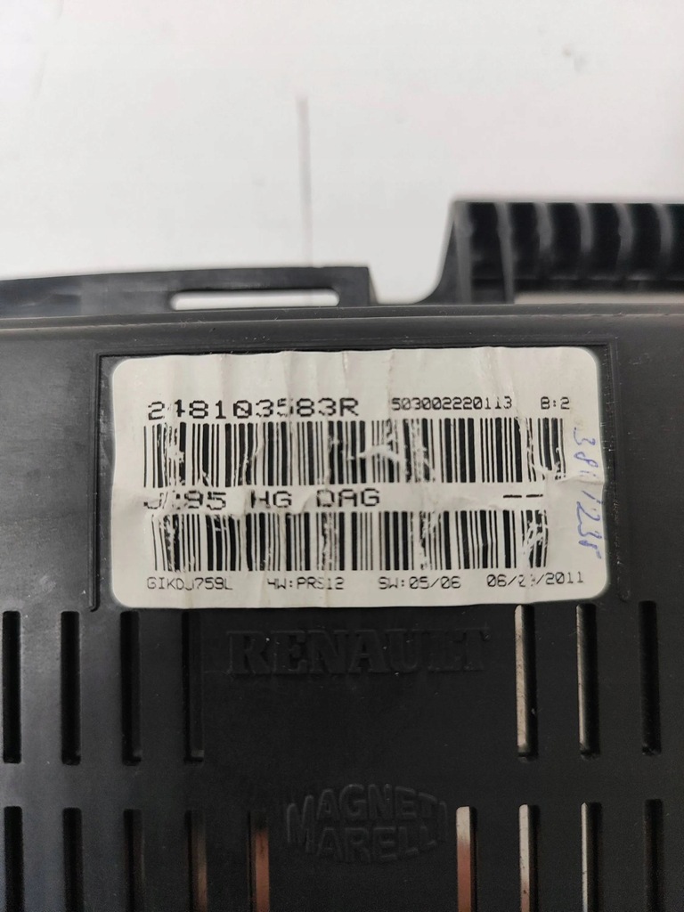 фото №10, Renault scenic iii - grand scenic iii 2012 лічильник / спідометр