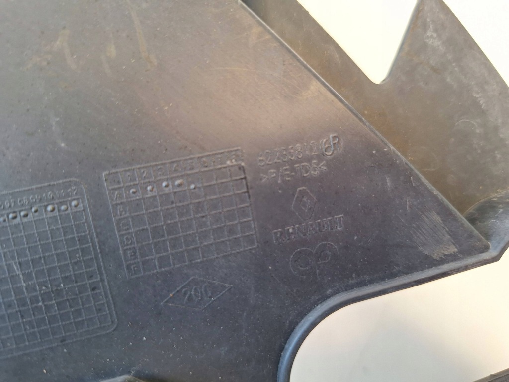 фото №6, Renault scenic iii lift плита защита pod бампер 622358126r оригинал