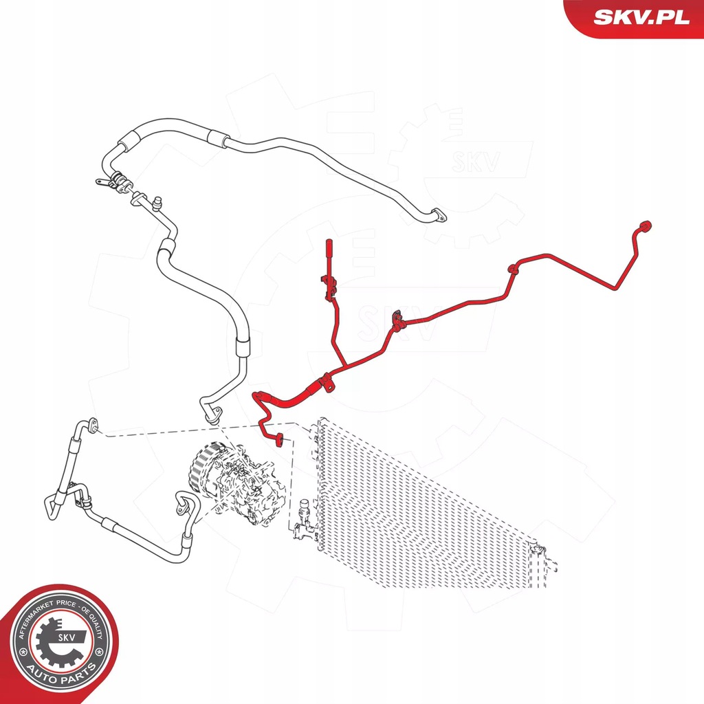 фото №6, 43skv526/skv шланг кондиціонера renault grand sceni esen skv