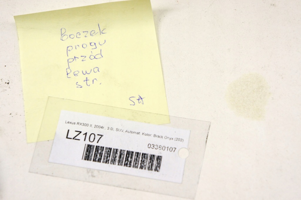 Lz107 lexus rx 2 накладка поріг ліва перед в Україні