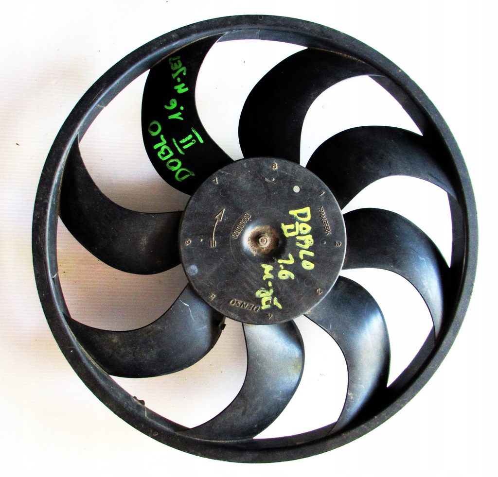 фото №1, Opel doblo ii вентилятор радиатора m11001100