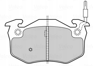 Купить Тормозные колодки тормозные renault 19 clio i megane i задний