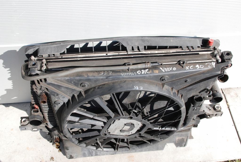 фото №5, Комплект радиатор volvo xc90 2.4 d5 185km 2008 lift