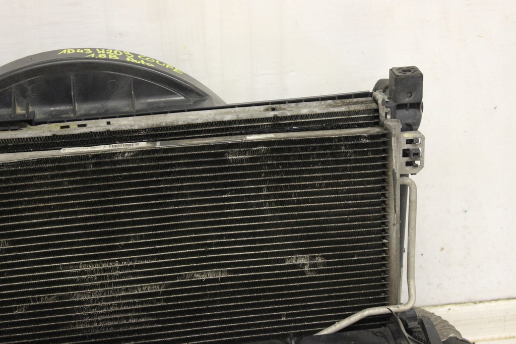 фото №8, Радиатор + вентилятор mercedes c w203 1.8 b t