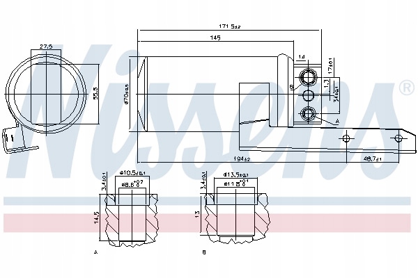 фото №8, Nissens 95236 осушувач, кондиціонер