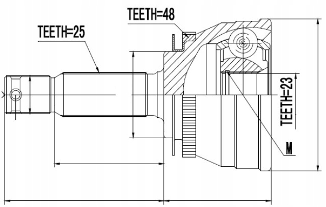 фото №2, Шарнір зовнішній hyundai accent 1.5crdi 06-, get