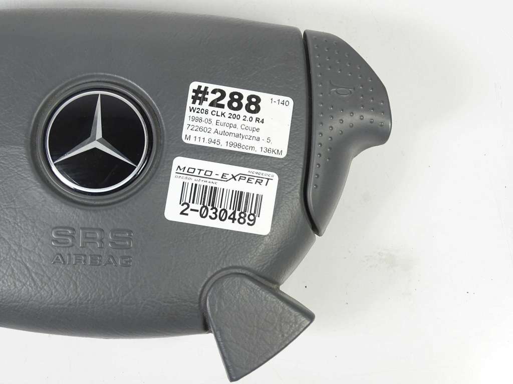 фото №3, Mercedes clk w208 подушка подушка безпеки водія