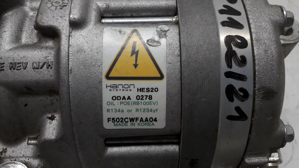 фото №14, Kia niro компресор кондиціонера f502cwfaa04 hes20