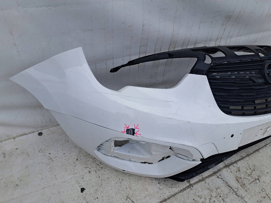 фото №2, Opel combo e решётка радиатора бампер передний перед