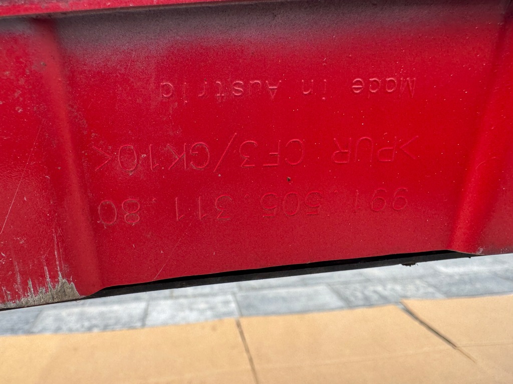 фото №16, Бампер перед porsche 991 911 991.2 lift gt3 оригинал