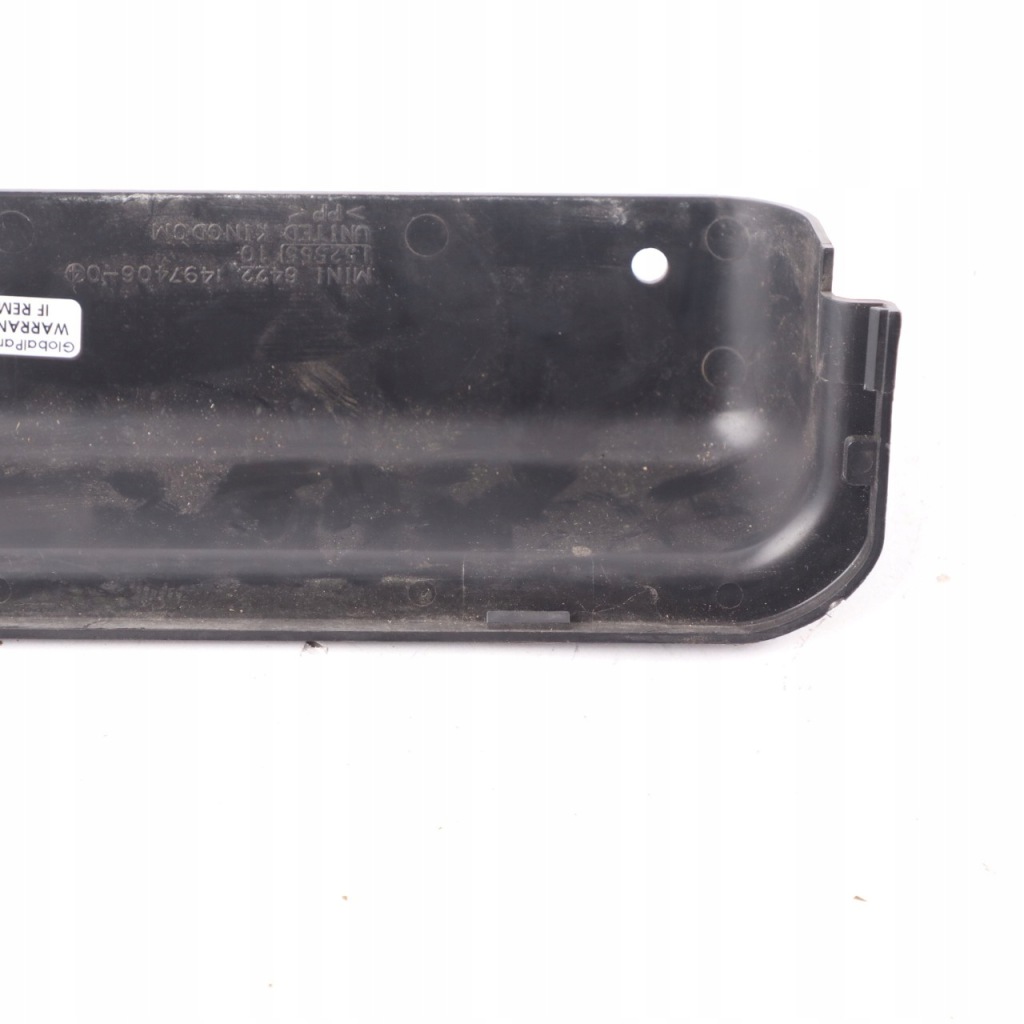 фото №3, Mini r50 r52 r56 r60 защита бампера воздухоотводчик 9242797