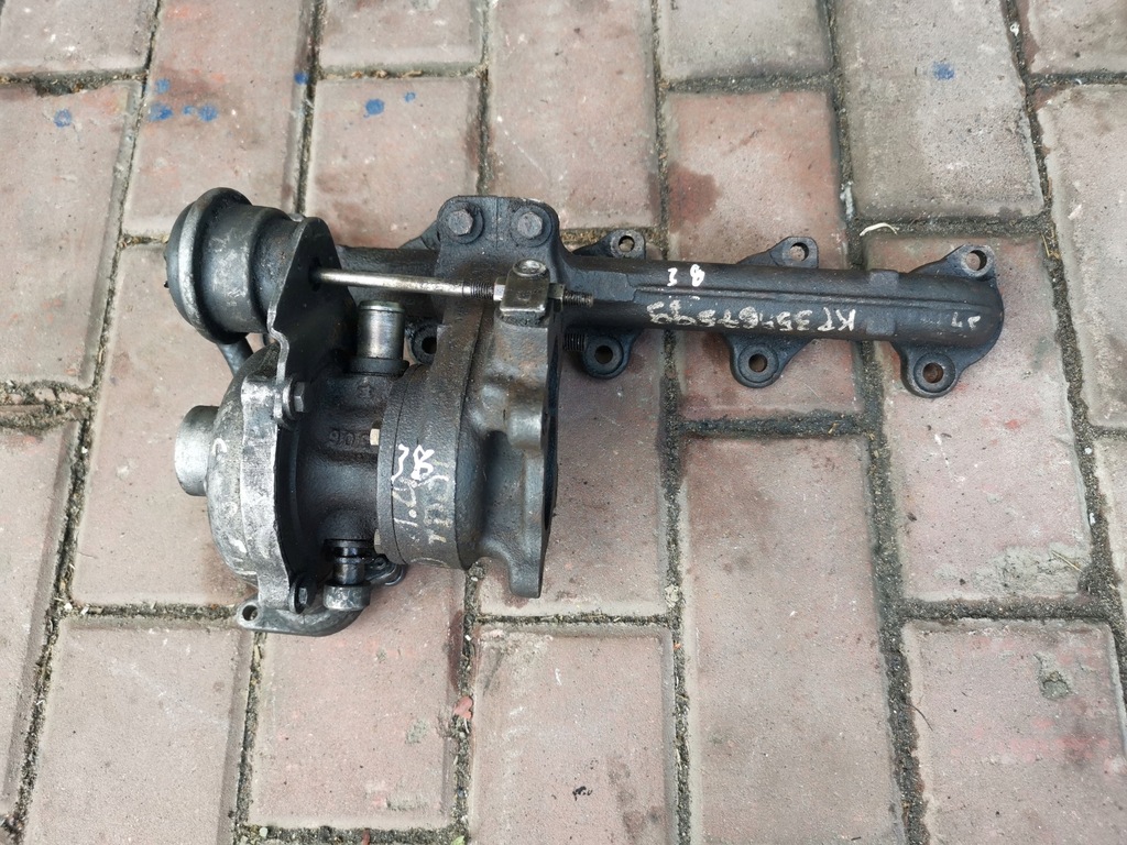 фото №7, Турбонагнетатель kp35-487599 peugeot ford 1.4 hdi