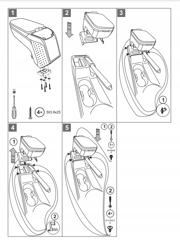 фото №13, Подлокотник armster 2 vw touran 2003-15