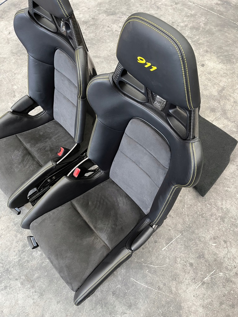 фото №8, Porsche 991 carrera карбон сидіння сидіння full карбон