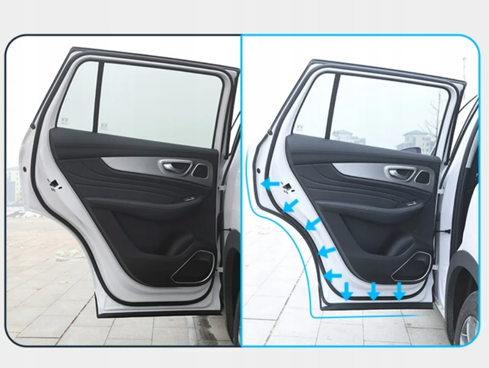 фото №13, Захист край двері автомобільних прокладка стрічка samoprzylepna 2 szt