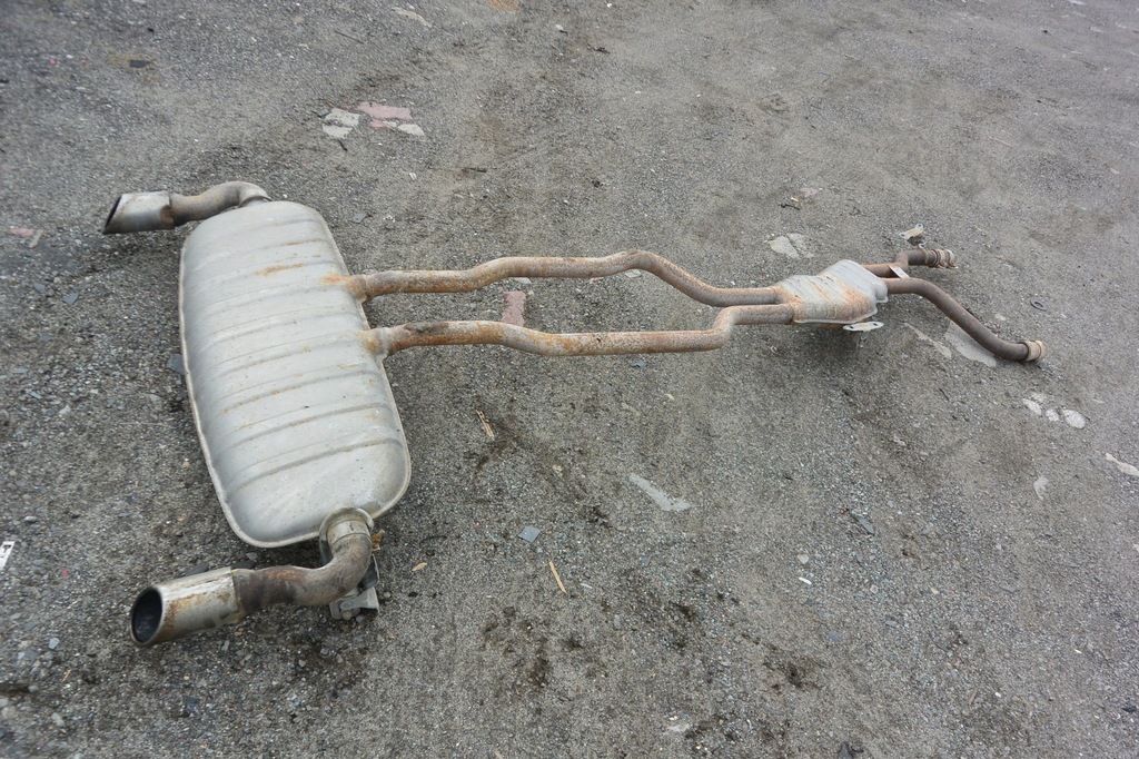 фото №10, Вихлоп гасник 4.2 fsi kpl audi q7 4l vw touareg 7l