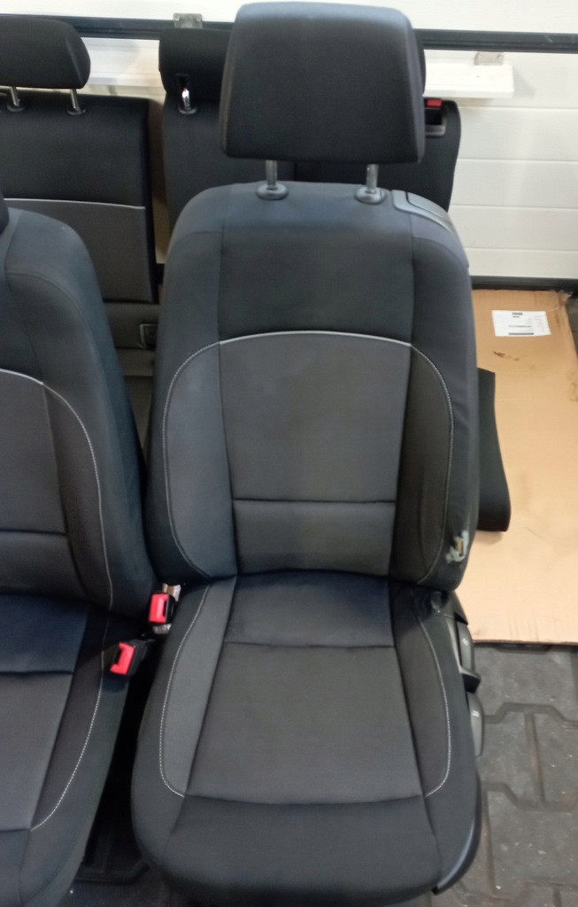 фото №5, Bmw 1 e87 3d заднее сиденье сиденья с подогревом обшивки комплект