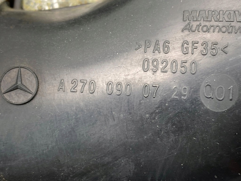 фото №7, Mercedes a w176 160 пабтрубок  труба интеркулер a2700900729