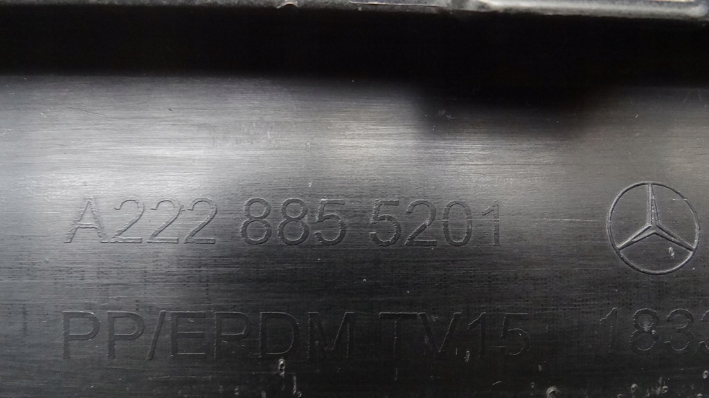 фото №15, Mercedes s-klasa w222 диффузор накладка бампера задняя a2228855201