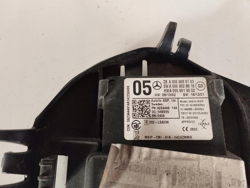 фото №3, Mercedes w246 радар distronic 0009055103 w176 корзина kpl