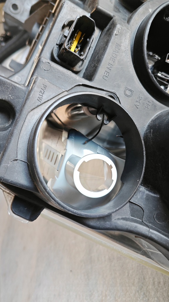 фото №7, Peugeot partner 3 iii лампа передняя фара правый правая