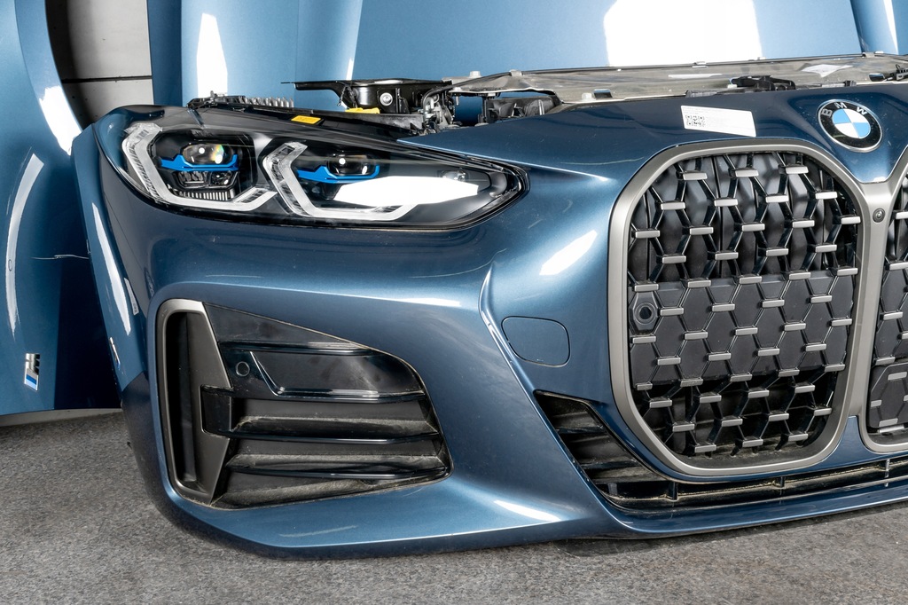 фото №9, Bmw 4 g22 g23 капот pas радиатор бампер перед лампы laser m440ix c4f