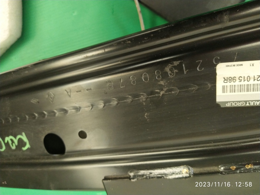 фото №8, Балка бампера перед передняя renault kadjar 752101598r