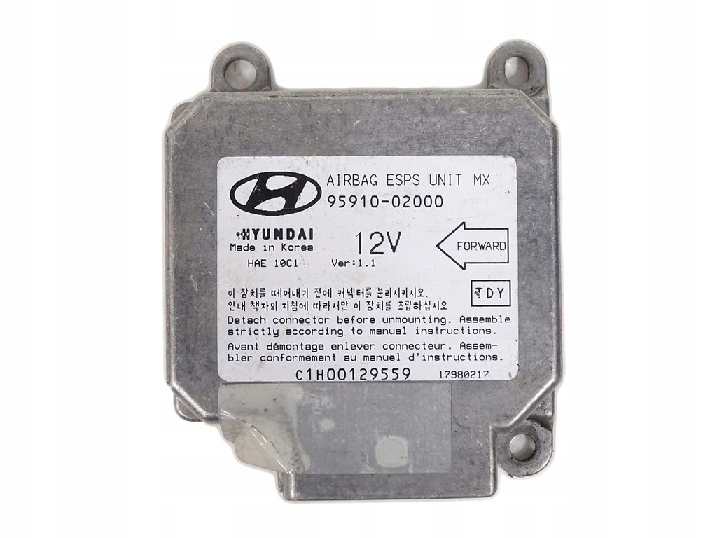 фото №1, Модуль датчик подушок подушка безпеки hyundai atos i 97-04