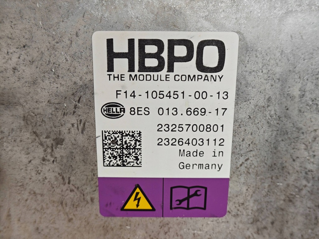 Оригинал  модуль блок управления нагреватель воды hbpo bmw x6 g06 g05 8es01366913 10km Недорого