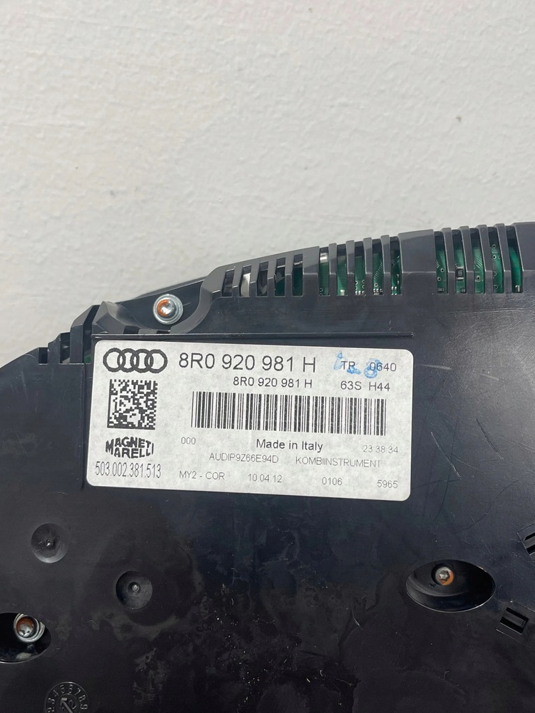 фото №6, Audi q5 sq5 2011 счетчик / спидометр