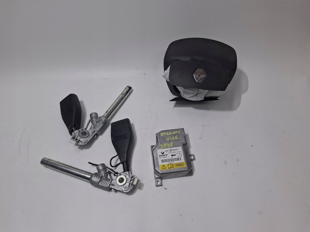 фото №1, Подушка натяжитель датчик подушка безопасности kpl. renault kangoo z.e. ii iii 2013- #7878