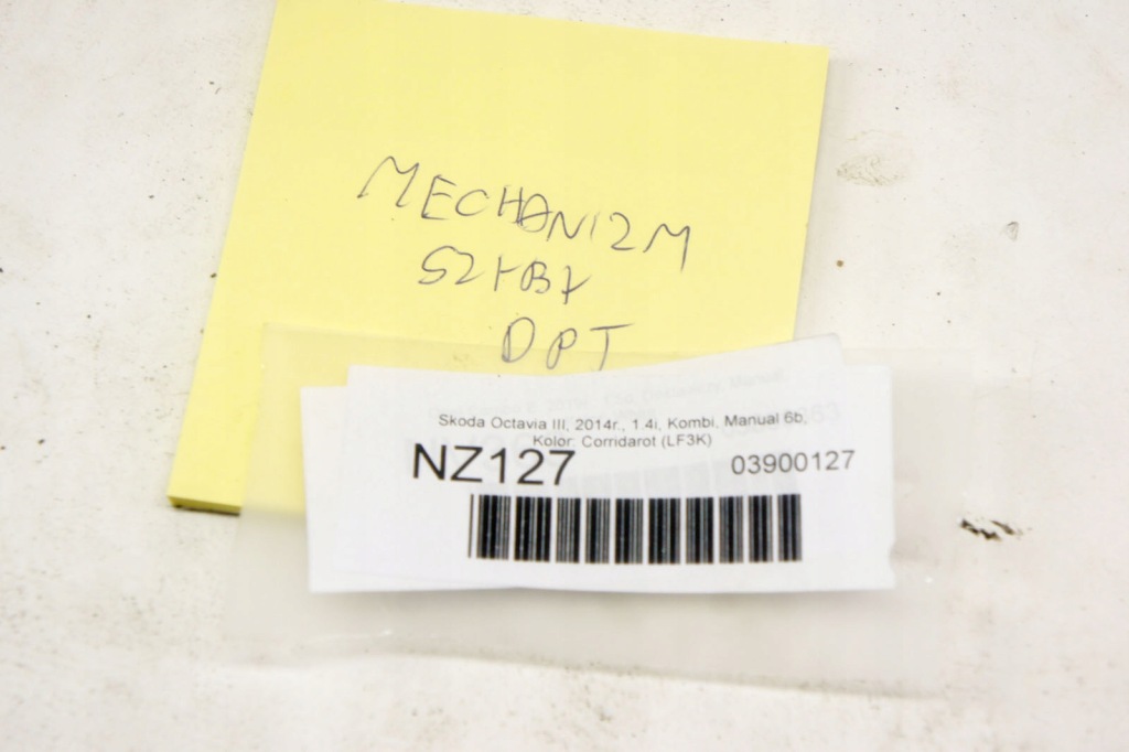 фото №6, Nz127 skoda octavia iii механізм скло правий задня