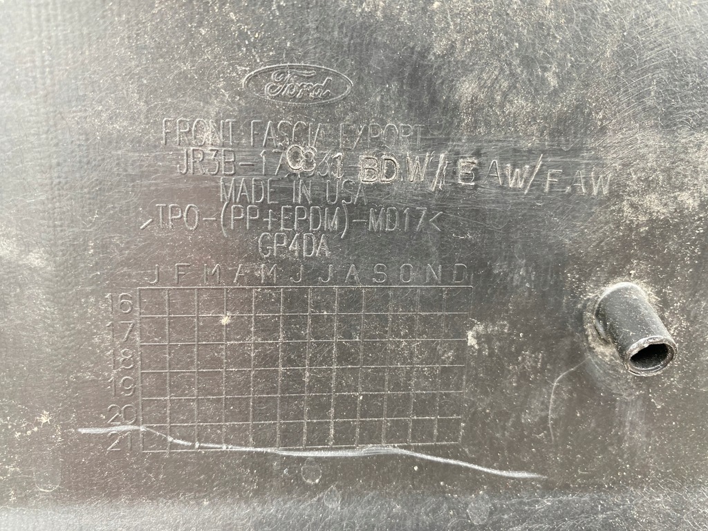 фото №10, Ford mustang vi lift бампер передний оригинал 18-