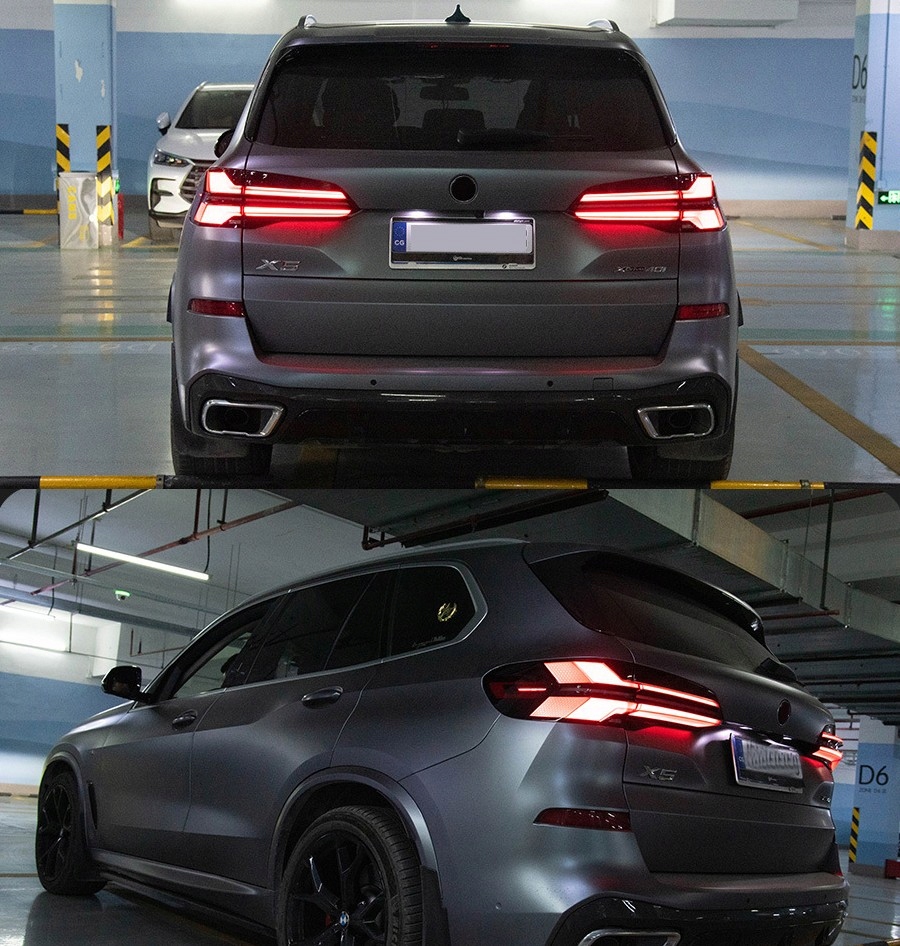 Монтаж задних света автомобильных full led к задних лампа bmw x5 g05 2018-2023 Доставка