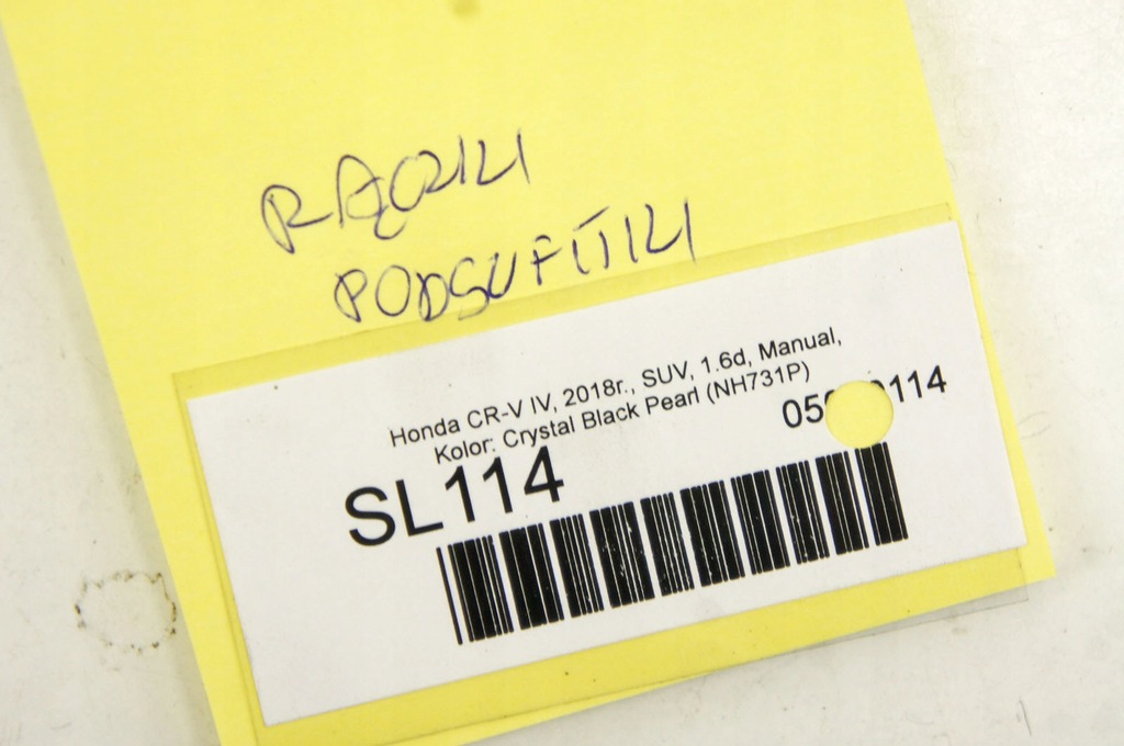 фото №5, Sl114 honda cr-v iv ручки потолочный комплект