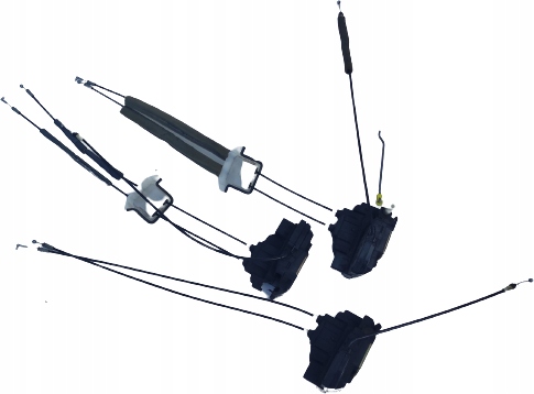 фото №1, Замок двері лівий правий перед nissan maxima a34