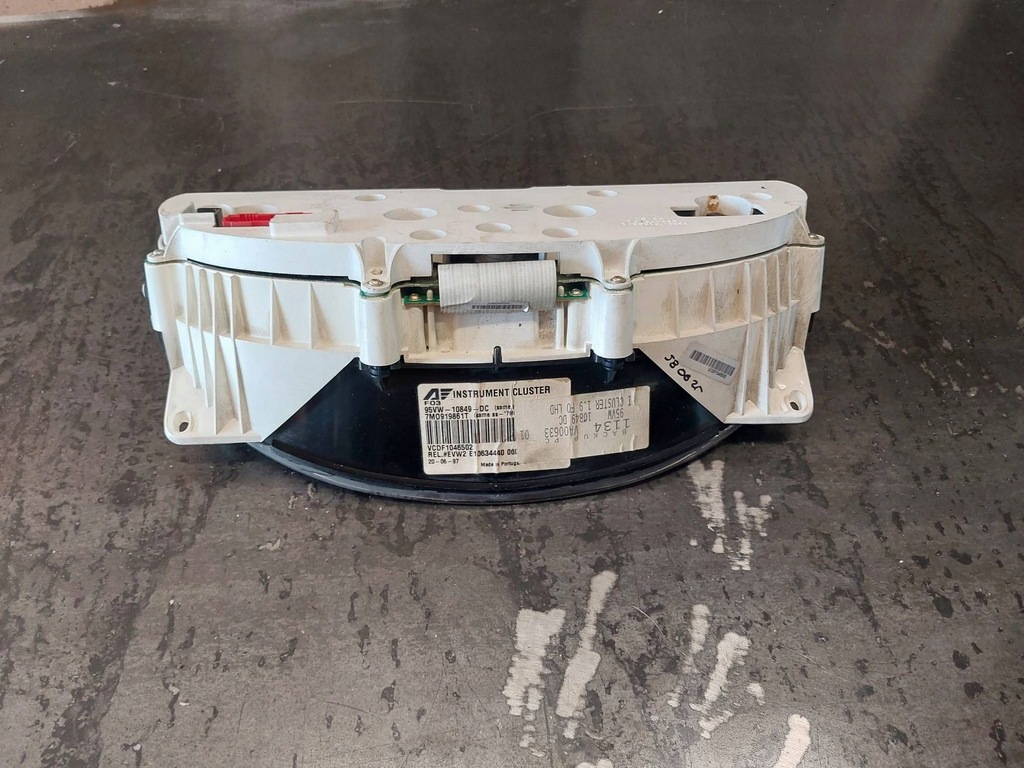 фото №7, Лічильник / спідометр ford galaxy 7m0919861t 95vw-108490-dc