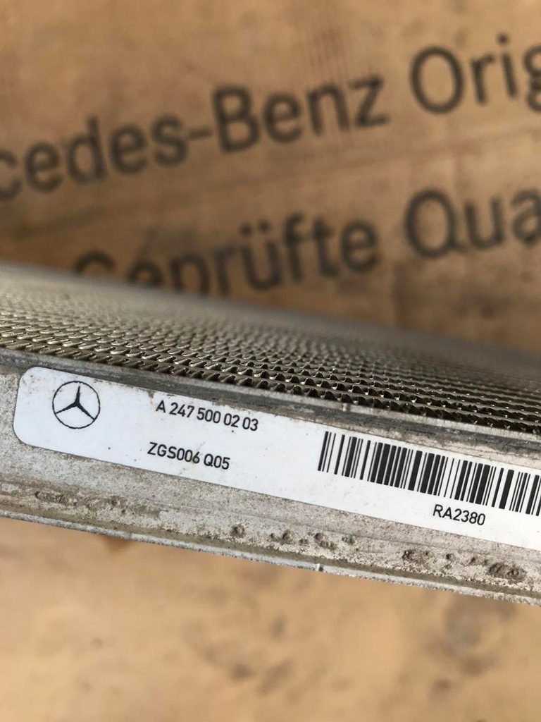 фото №6, Mercedes glb gla w247 w177 радіатор радіатор вентилятор гарний комплект