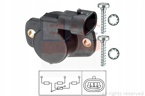 фото №1, Дросельна заслінка повітря eps 1.995.093