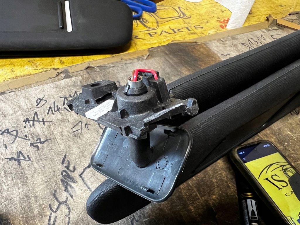 фото №9, Комплект солцезащитный козырёк защита солнцезащитные porsche cayenne ii 7p5 lift 92a