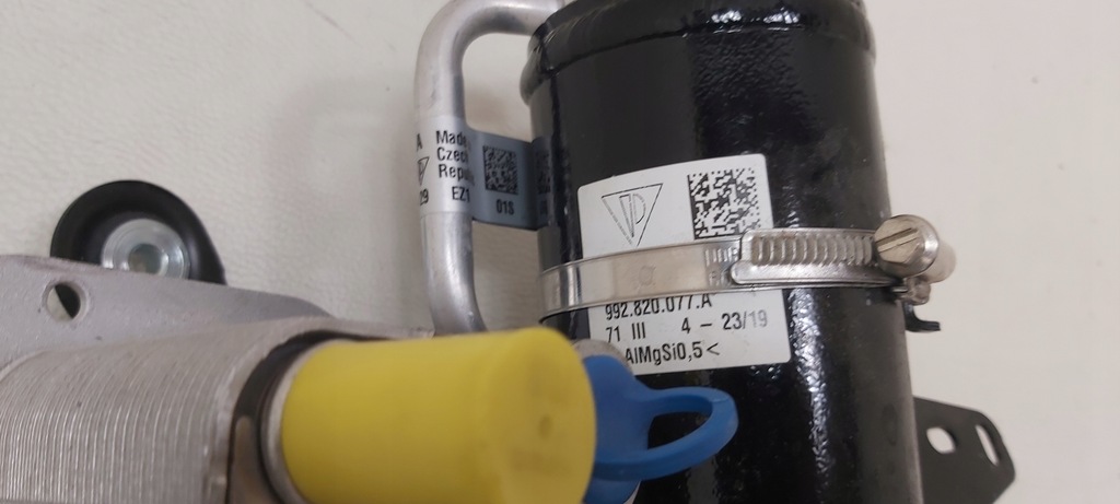 фото №6, Конденсатор радіатор осушувач шланг porsche taycan 992820077a 9j1816412