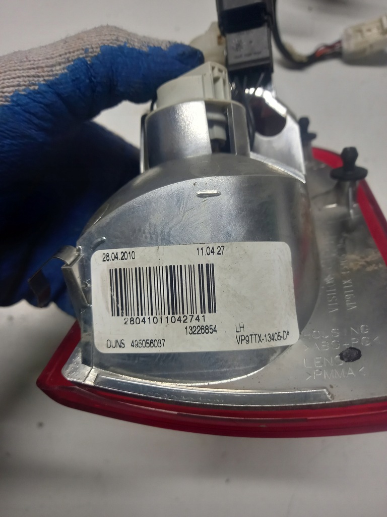 фото №6, Лампа задня ліва задня лівий w кришка opel insignia a